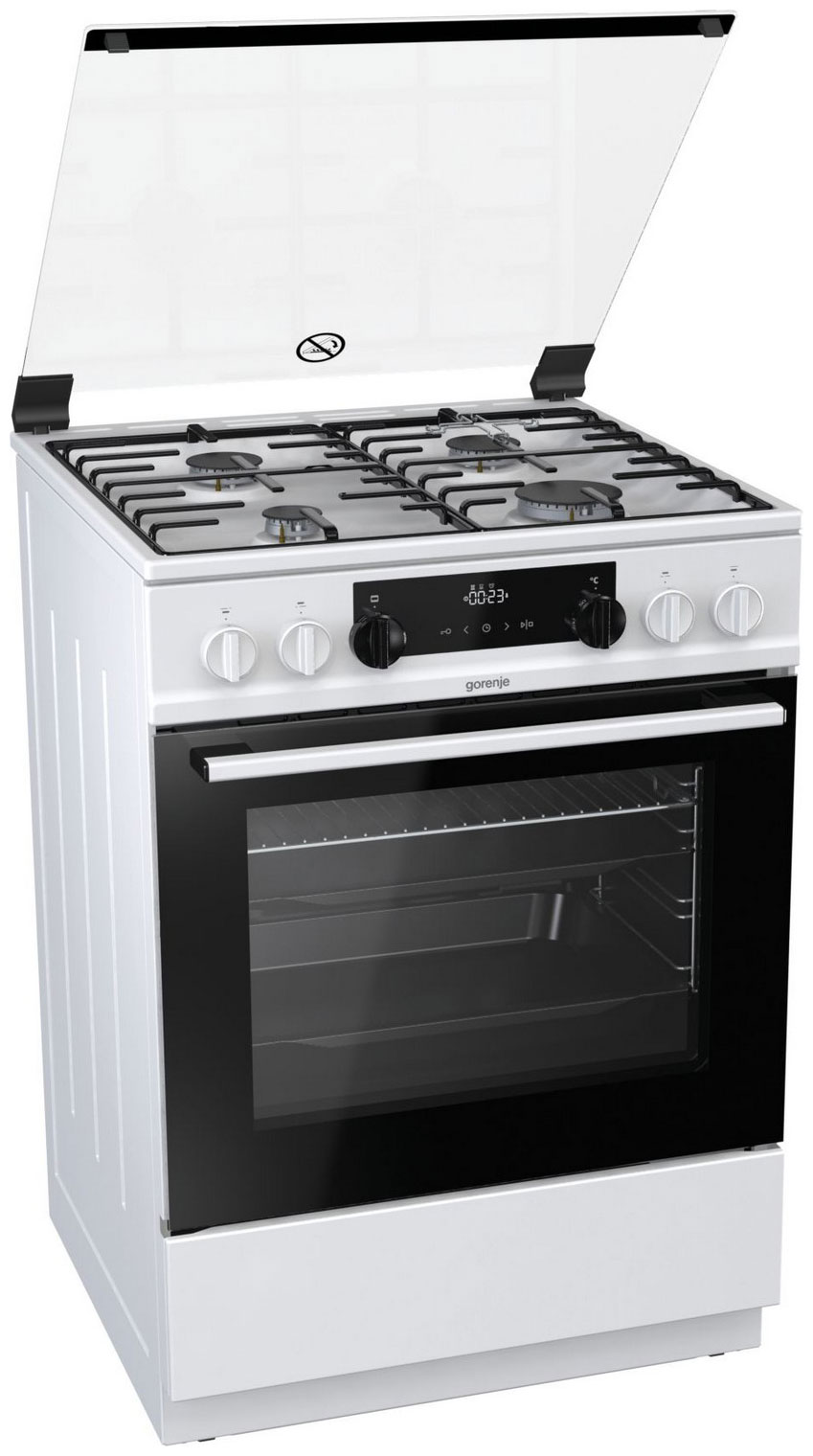 

Комбинированная плита Gorenje K634WH, K634WH