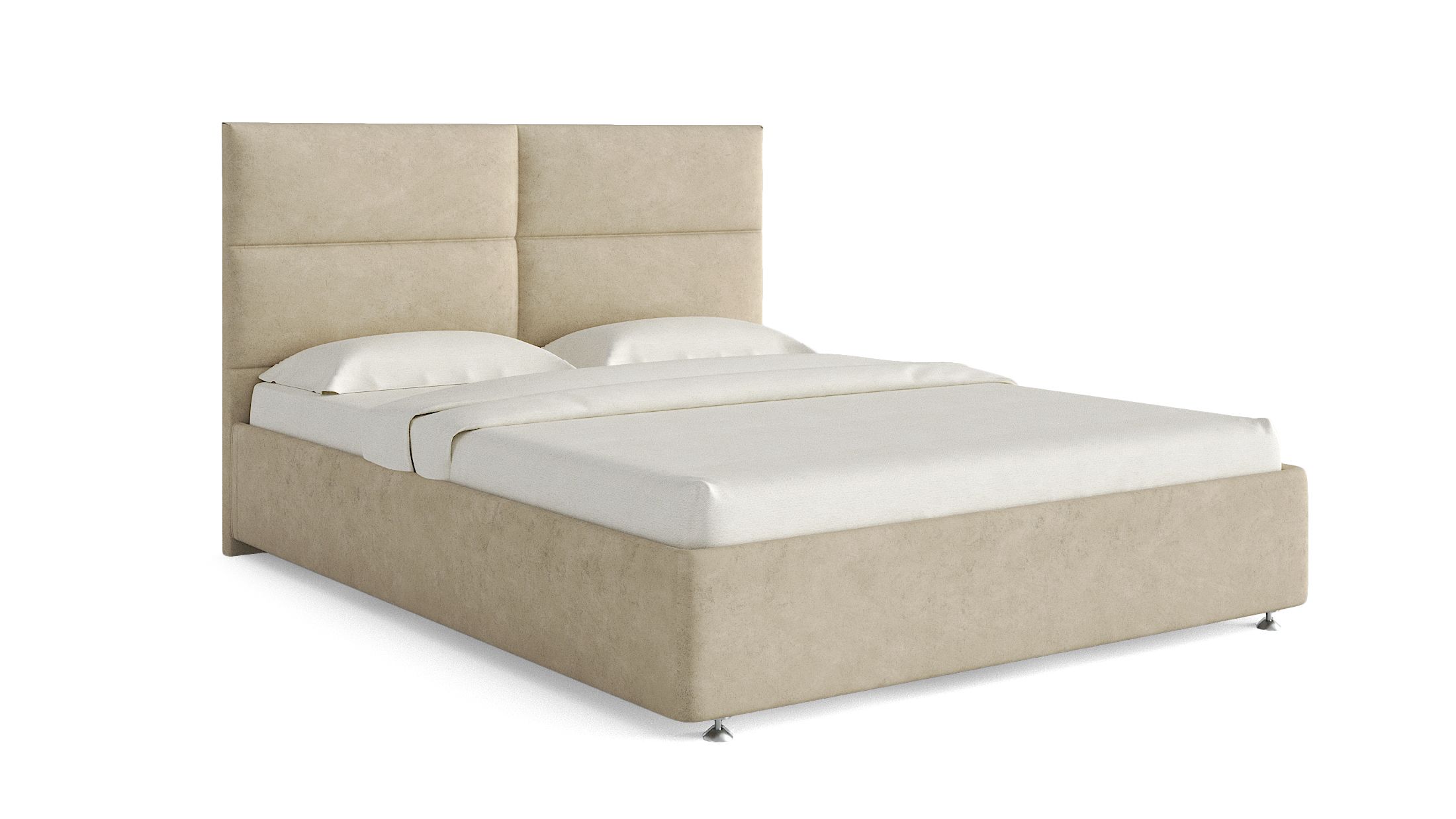 

Кровать Askona ORLANDO Sky Velvet 03 160х200, Бежевый