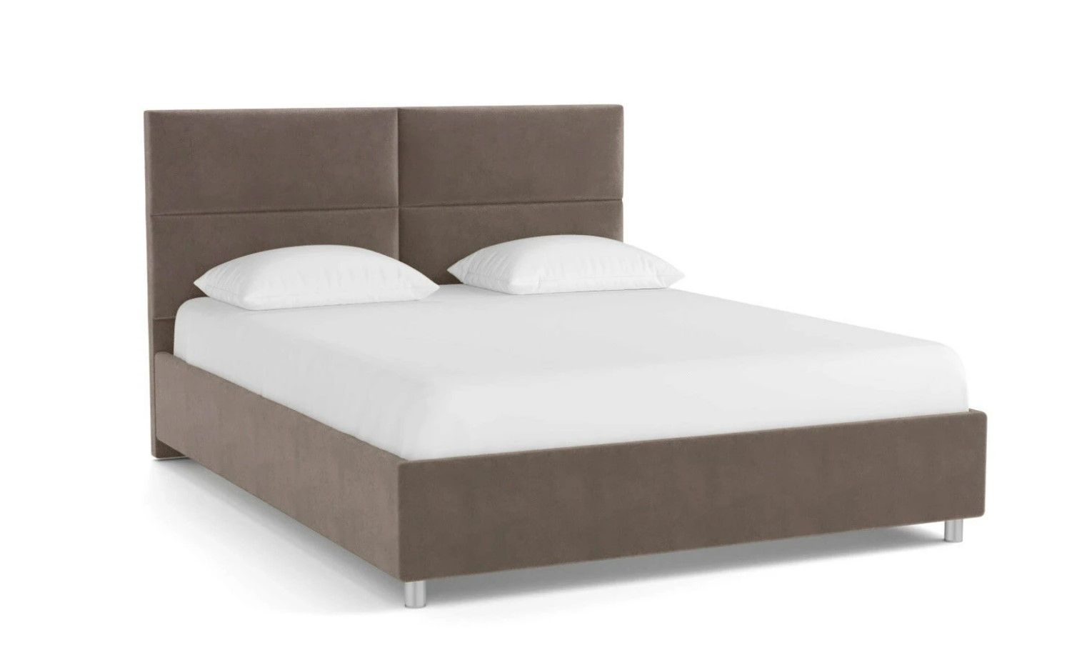 

Кровать Askona ORLANDO Sky Velvet 02 160х200, Коричневый