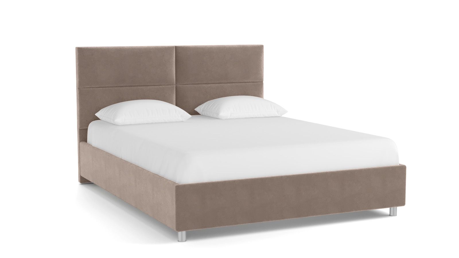 

Кровать Askona ORLANDO Sky Velvet 17 140х200, Коричневый