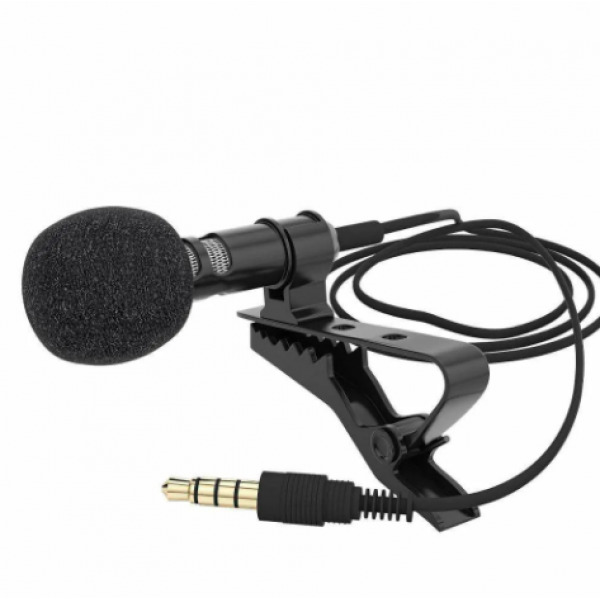 Петличка для телефона Professional Lavalier Mic (Черная)