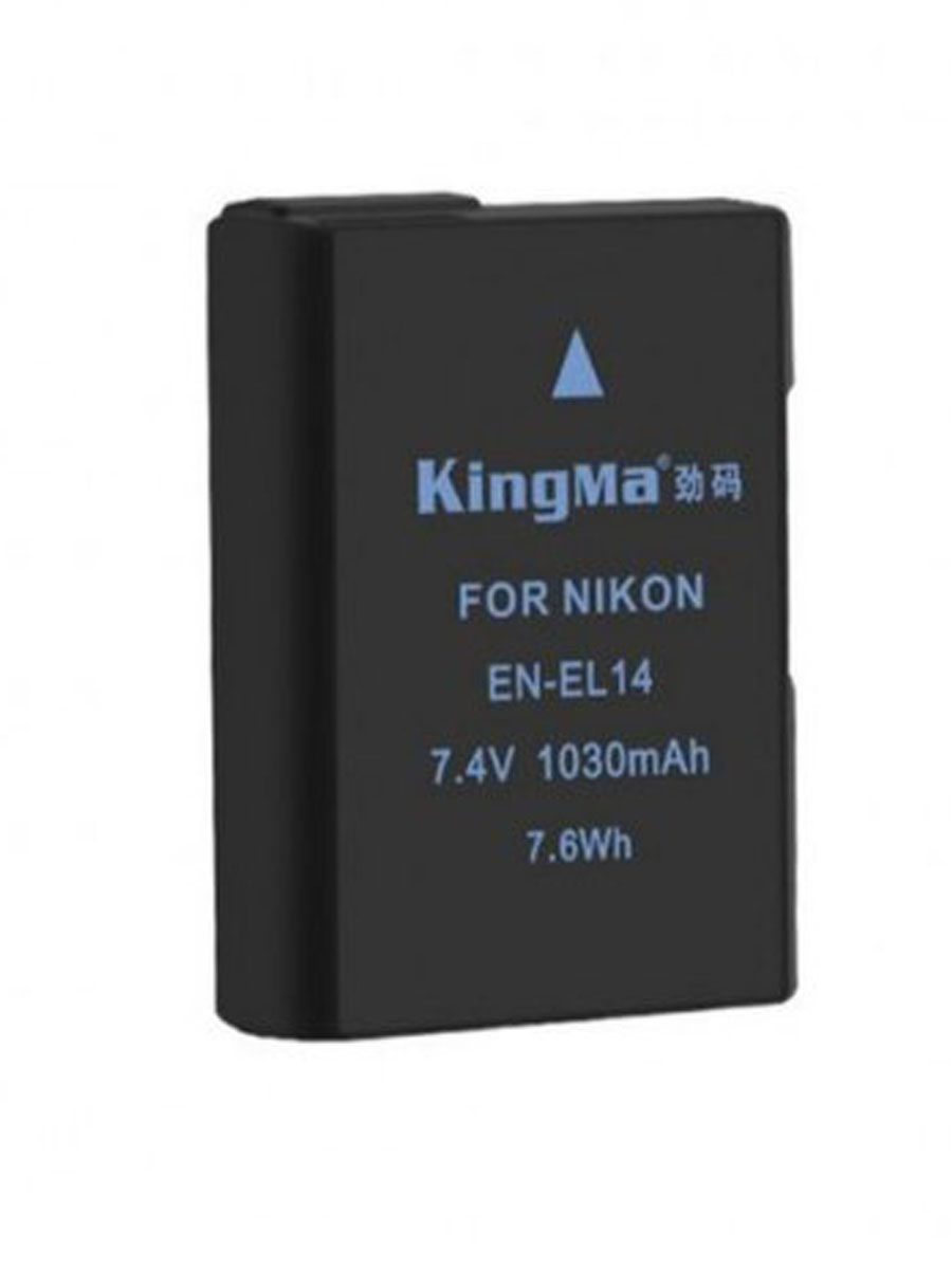 Аккумулятор KingMa EN-EL14 для Nikon 1030мАч