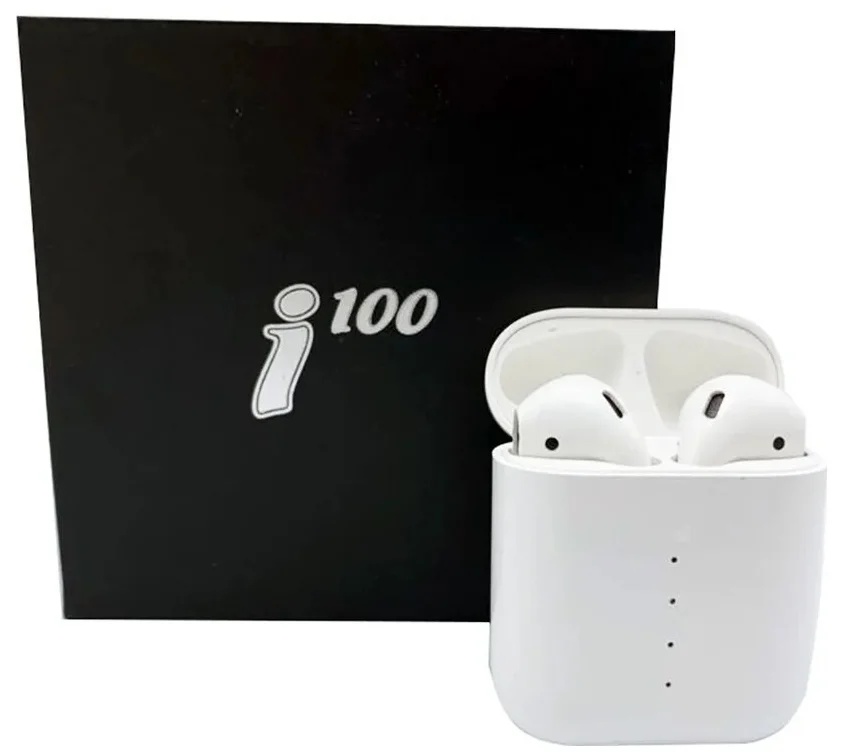 

Беспроводные Bluetooth наушники i100 True Wireless Stereo (Белый)