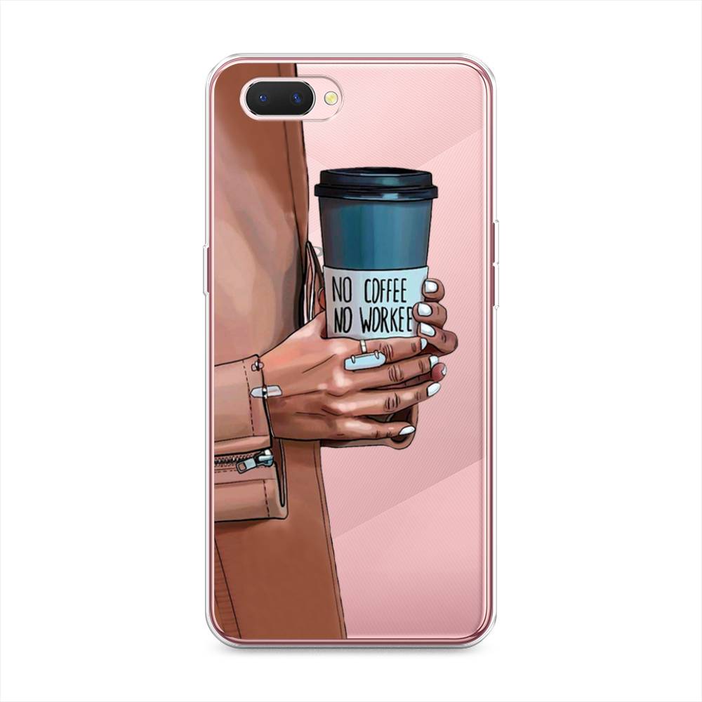 

Чехол Awog на Oppo A3s "No coffee", Разноцветный, 252050-7