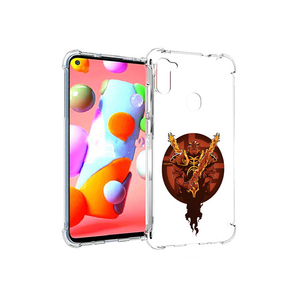 

Чехол MyPads Tocco для Samsung Galaxy A11 ember spirit (PT149913.480.20), Прозрачный, Tocco