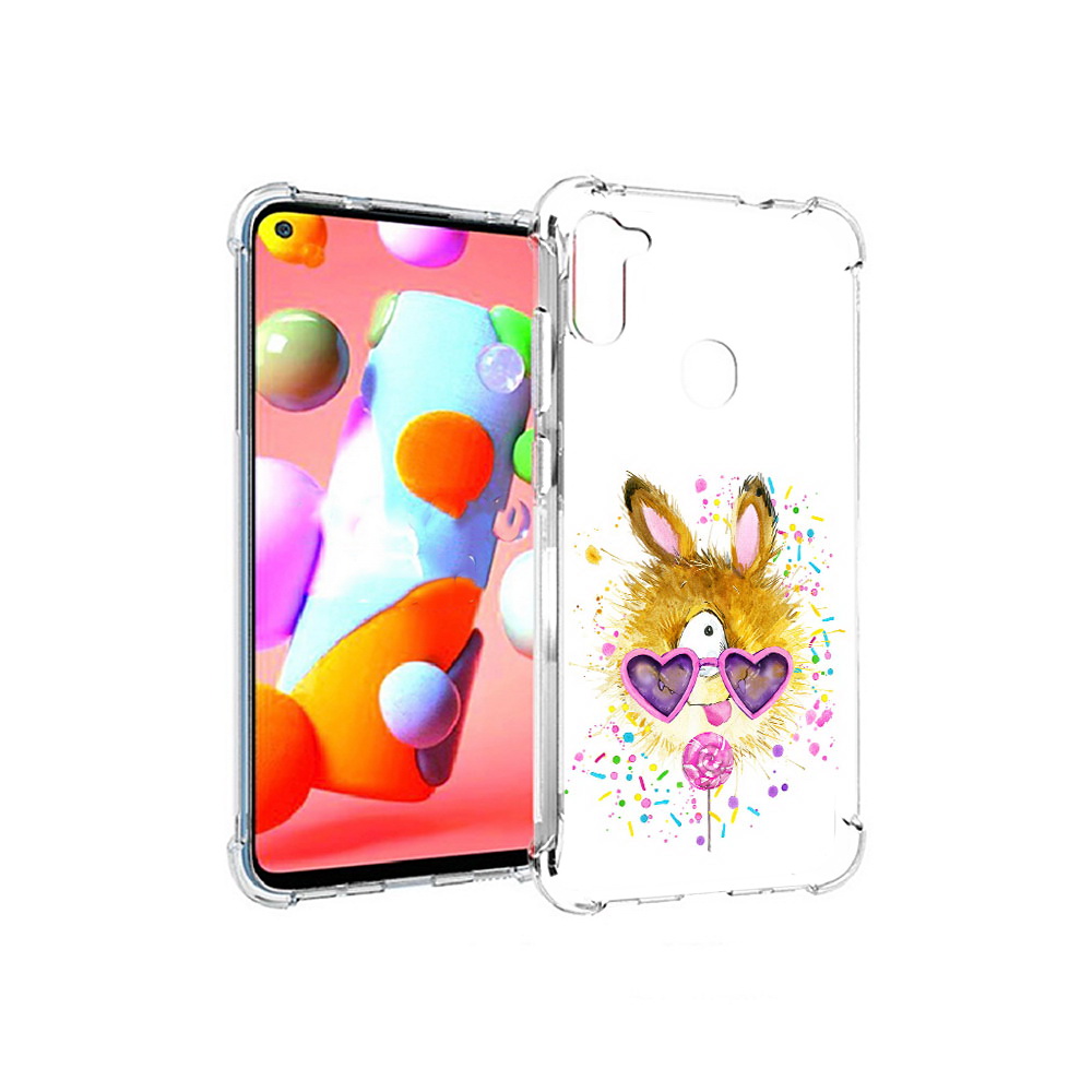 

Чехол MyPads Tocco для Samsung Galaxy A11 Чупя (PT149913.480.201), Прозрачный, Tocco