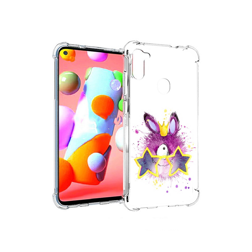 

Чехол MyPads Tocco для Samsung Galaxy A11 Шуршуля (PT149913.480.202), Прозрачный, Tocco