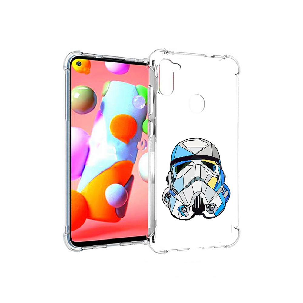 

Чехол MyPads Tocco для Samsung Galaxy A11 star wars дарт вейдер (PT149913.480.22), Прозрачный, Tocco