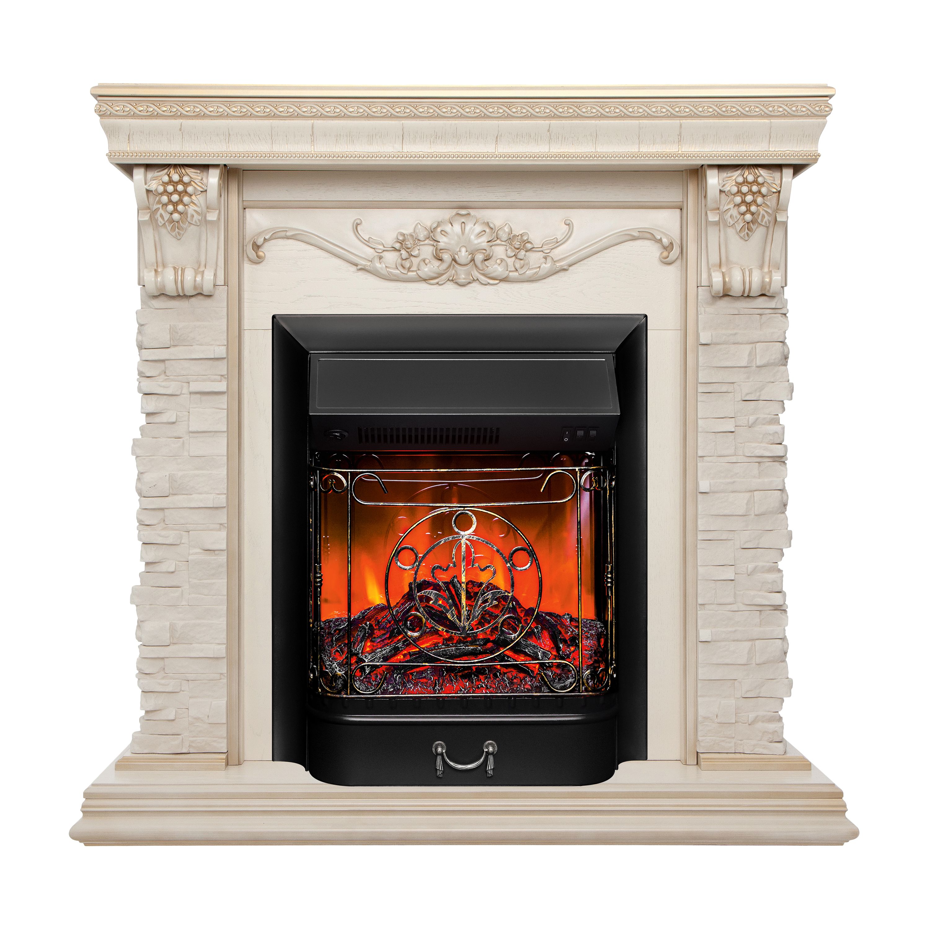 

Электрокамин RealFlame Patricia STD/EUG WT-619G с очагом Majestic Lux Black, PATRICIA STD/EUG WT-619G с очагом Majestic Lux Black