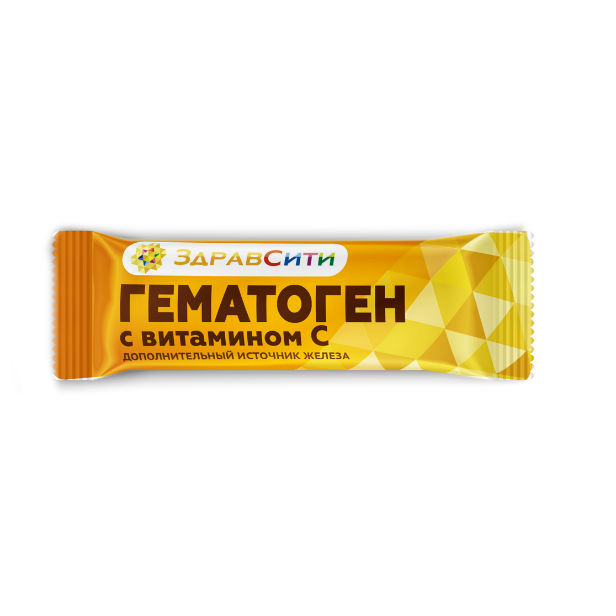 Купить Гематоген с витамином С Здравсити 40 г, Сибирское здоровье