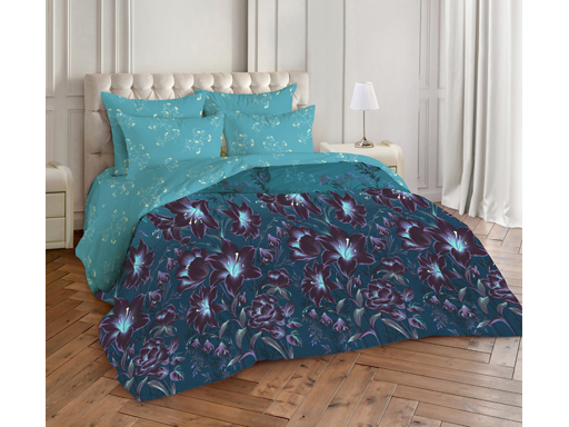 

КПБ поплин 2 сп. Миланика (Бархат)