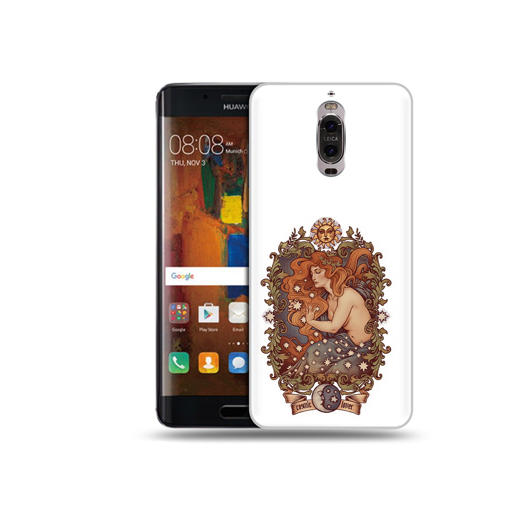 Чехол MyPads Tocco для Huawei Mate 9 Pro звездная девушка абстракция (PT50613.55.351)