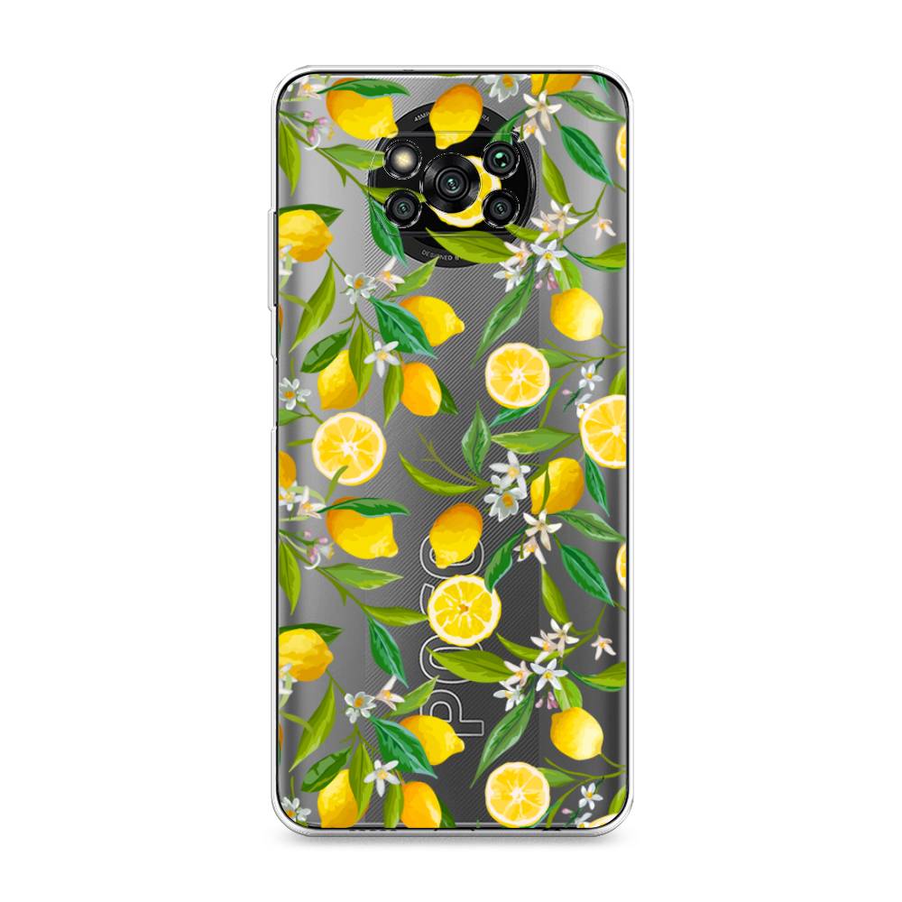 

Чехол Awog на Poco X3/X3 Pro "Сочные лимоны", Разноцветный, 310650-10