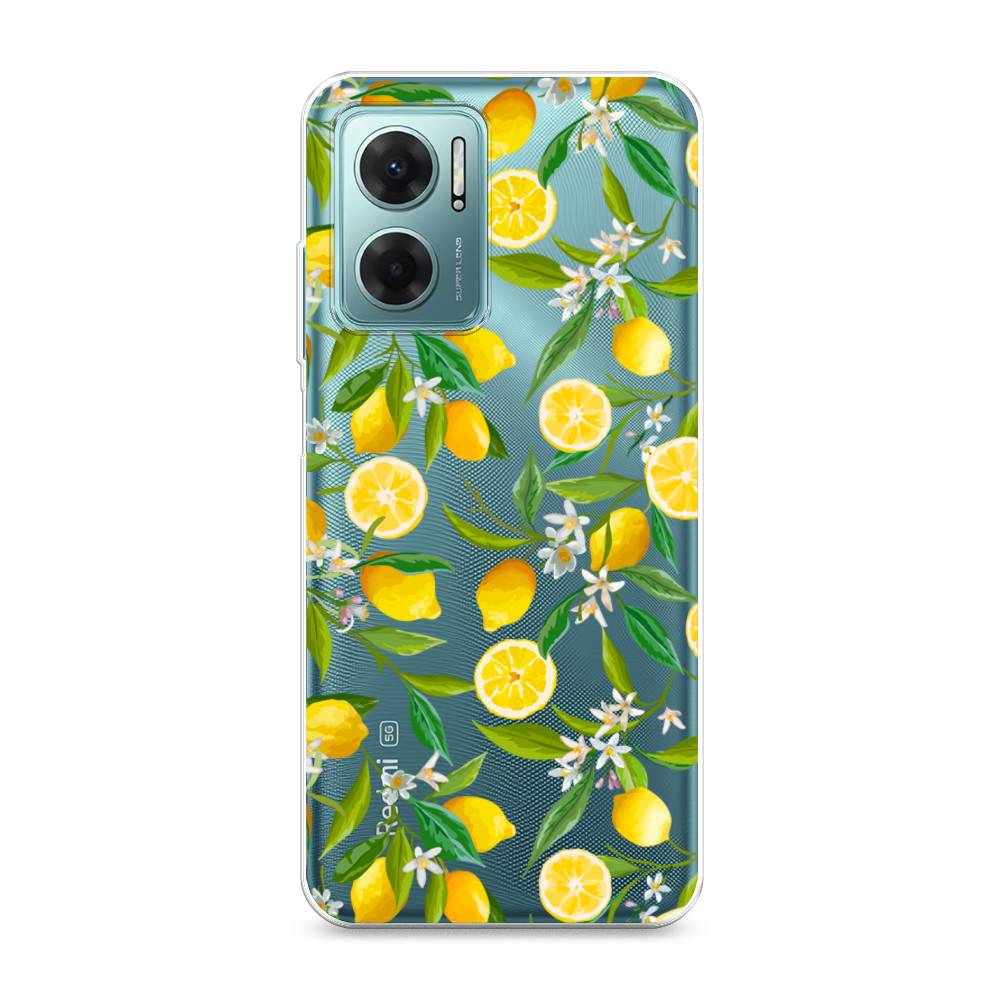 

Чехол Awog на Xiaomi Redmi 10 5G "Сочные лимоны", Разноцветный, 313550-10