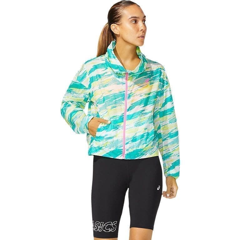 

Спортивная ветровка женская Asics 2012C049-002 бирюзовая L, Бирюзовый, 2012C049-002