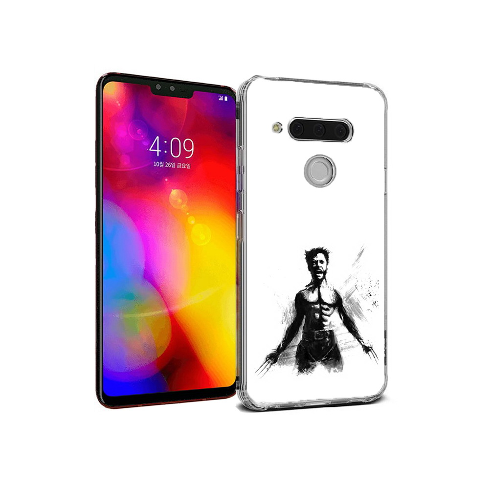 

Чехол MyPads Tocco для LG V40 ThinQ росомаха (PT121590.74.587), Прозрачный, Tocco