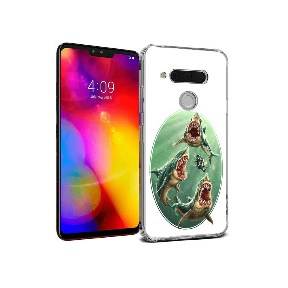 

Чехол MyPads Tocco для LG V40 ThinQ синяя бездна (PT121590.74.600), Прозрачный, Tocco