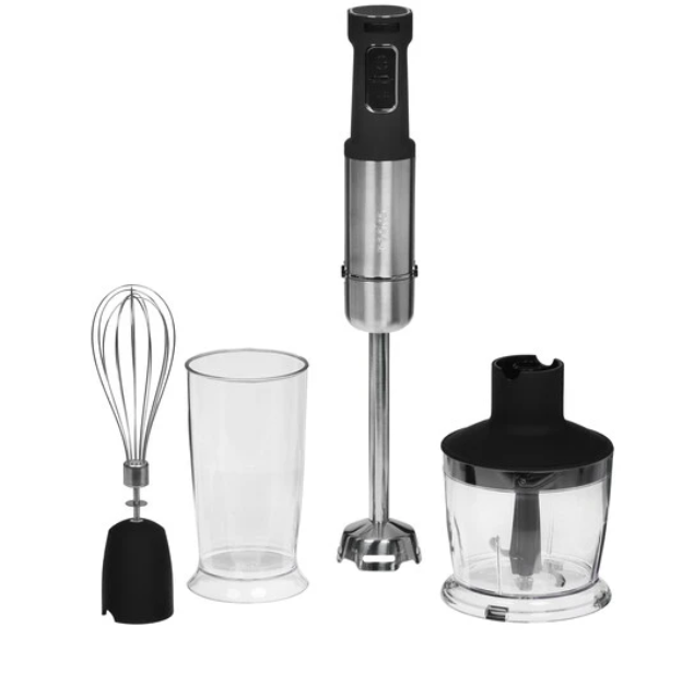 

Погружной блендер Reoka RKHB-S1503 серебристый; черный, RKHB-S1503