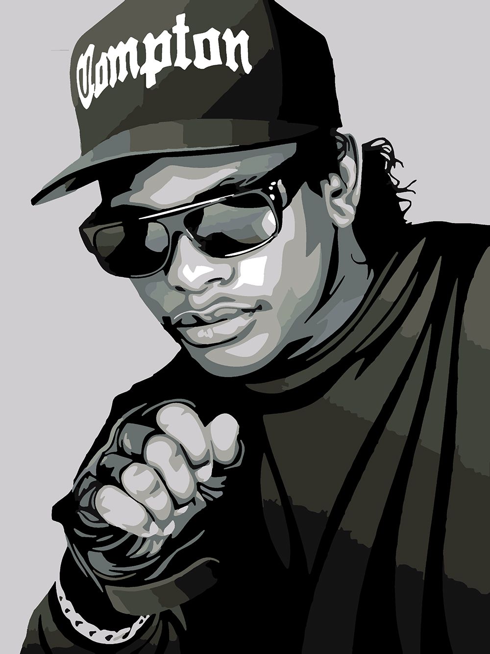 

Картина по номерам Красиво Красим Eazy-E, 40 х 50 см, Eazy-E