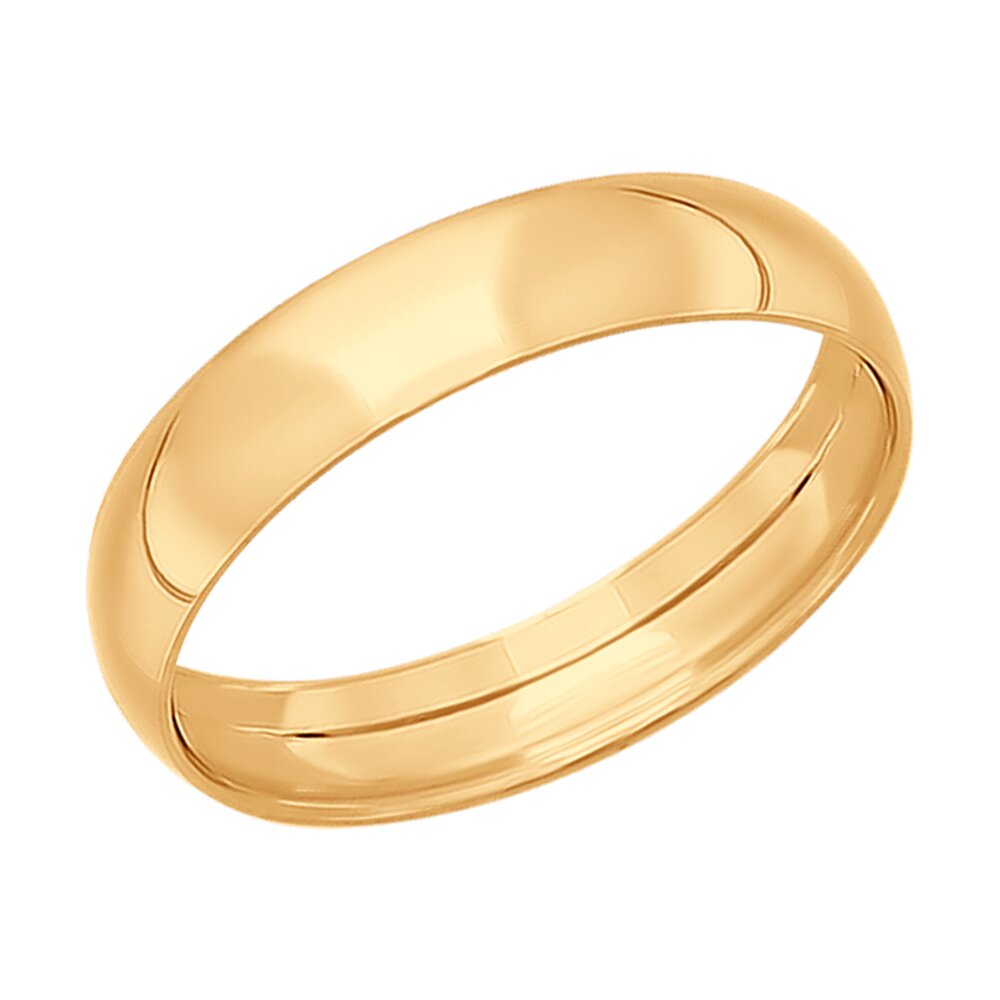 

Кольцо обручальное из красного золота р. , Diamant 51-111-00333-1, 51-111-00333-1