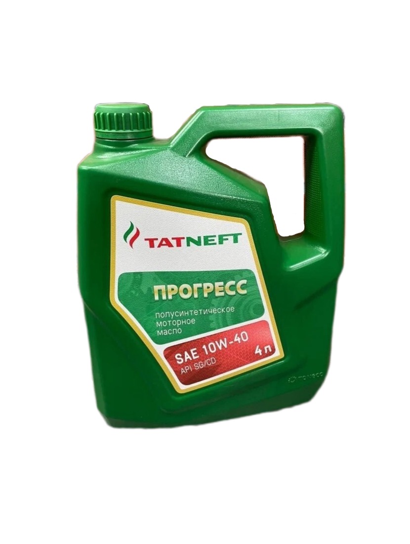 Моторное масло TATNEFT Прогресс Sh/Sg/Cd 5W40 4л