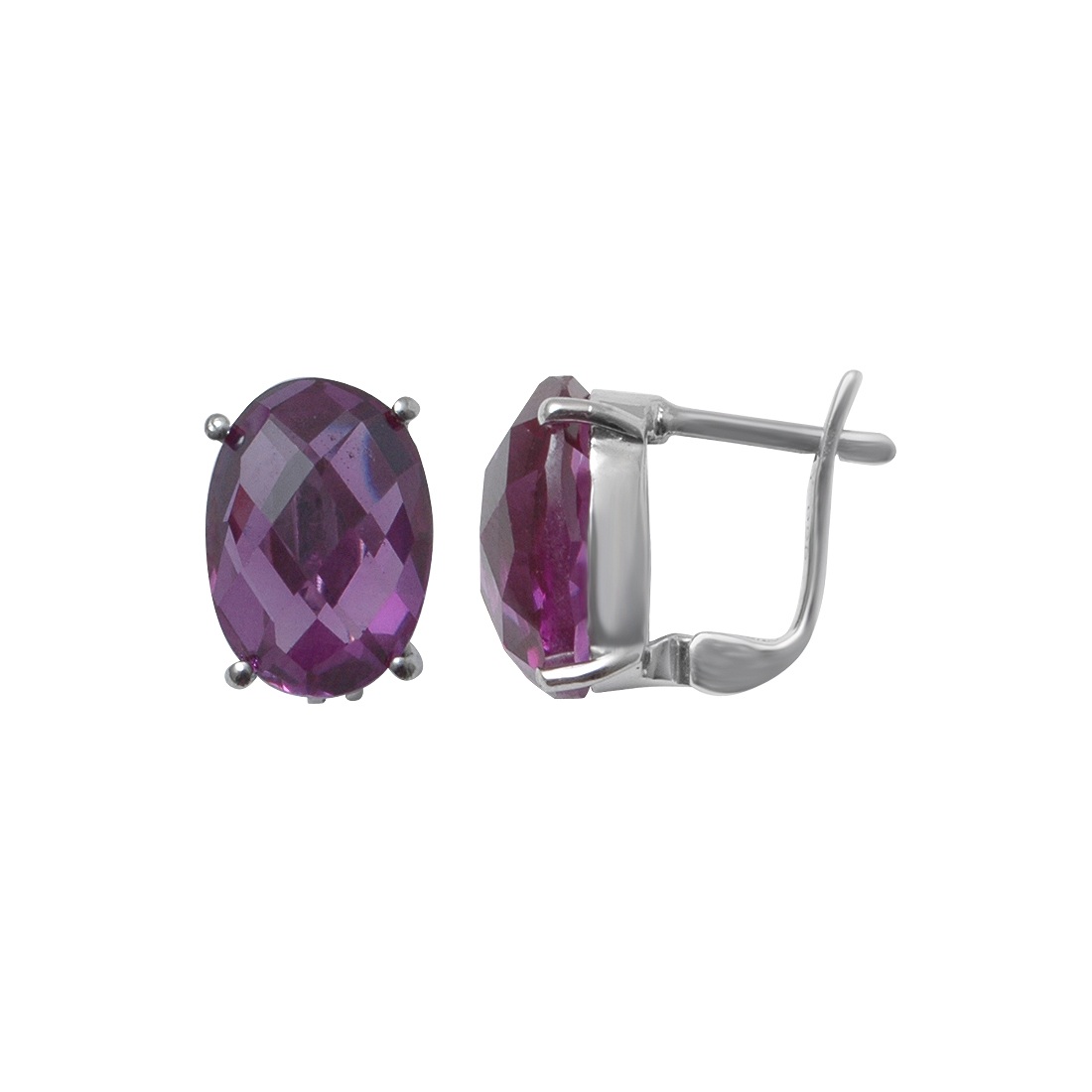 

Серьги женские из серебра Balex Jewellery 2410931665, александрит
