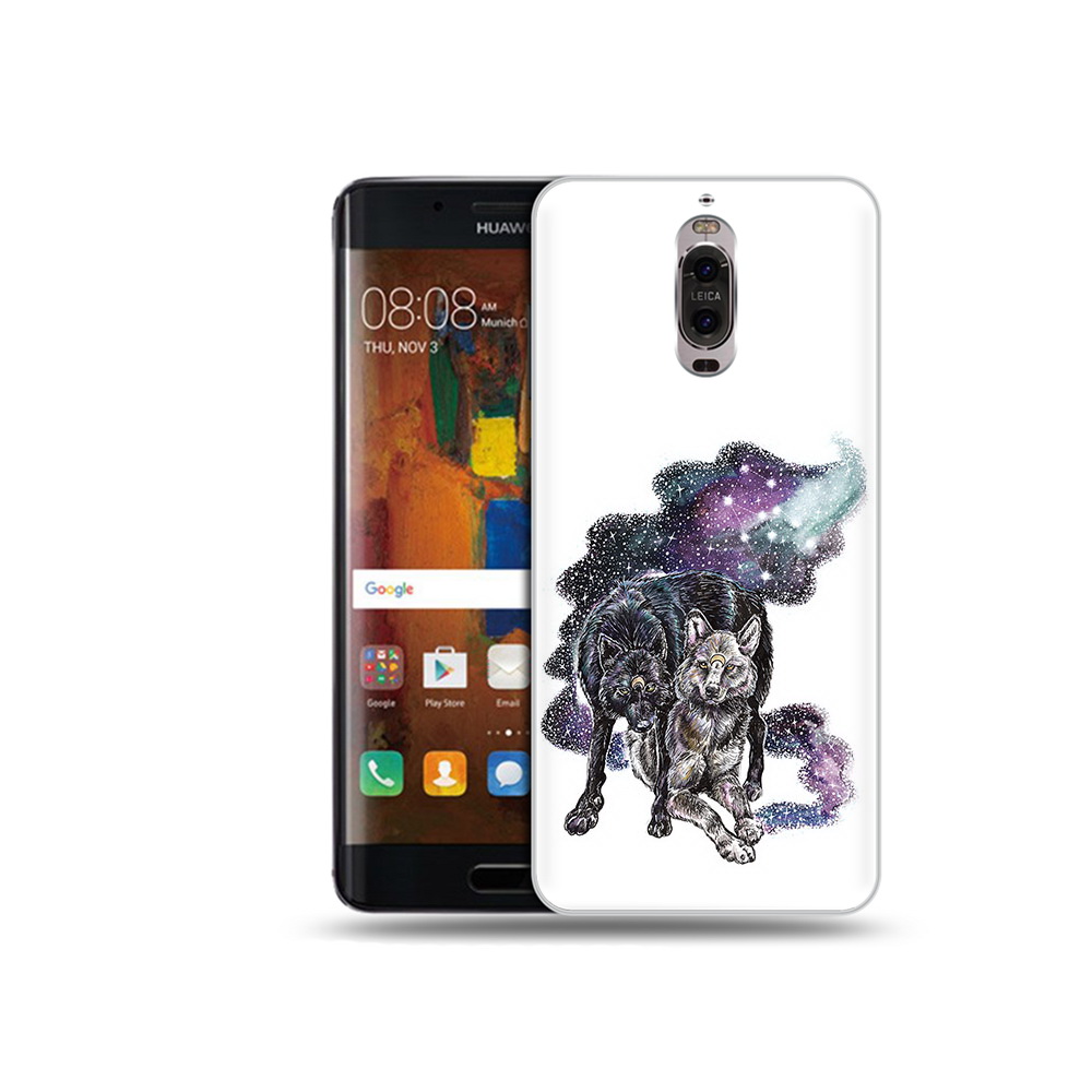 

Чехол MyPads Tocco для Huawei Mate 9 Pro звездные волки (PT50613.55.352), Прозрачный, Tocco
