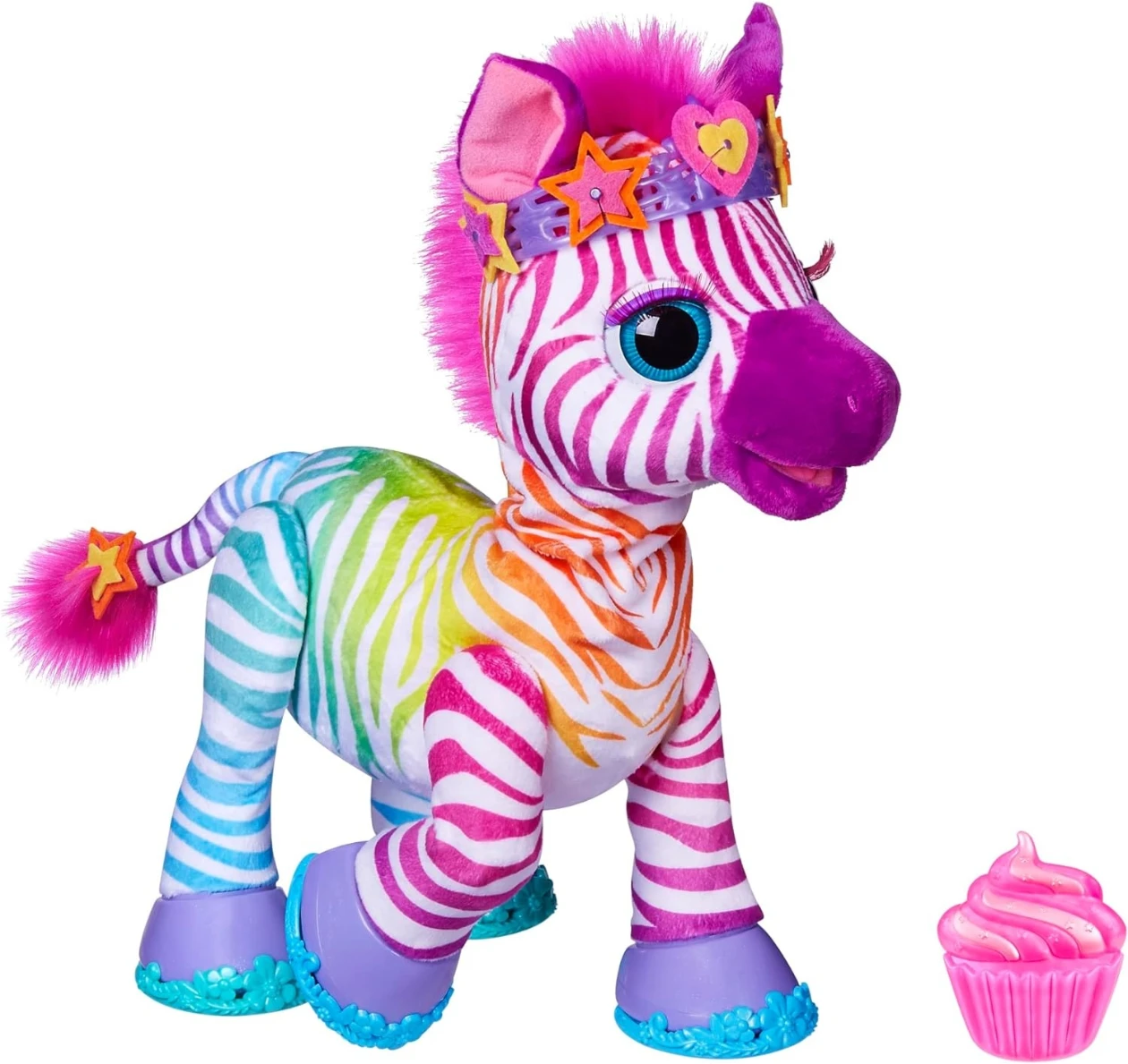 

Интерактивная игрушка Hasbro My Rainbow Zebra, Разноцветный, My Rainbow Zebra