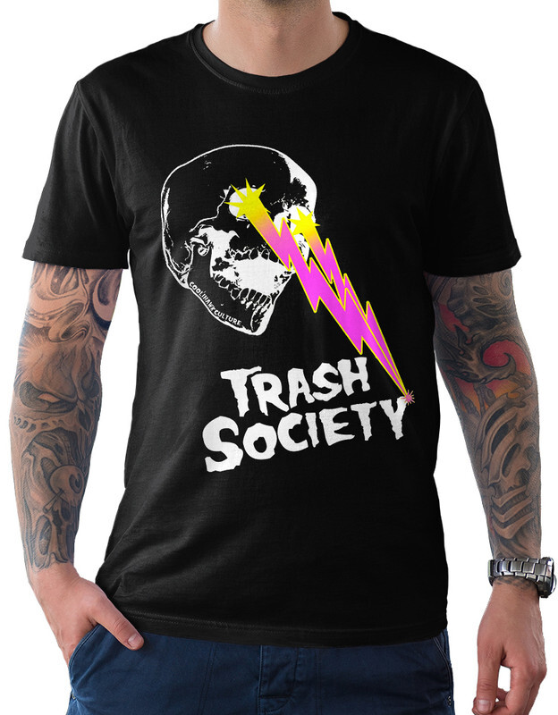 

Футболка мужская Design Heroes Trash Society черная 3XL, Trash Society