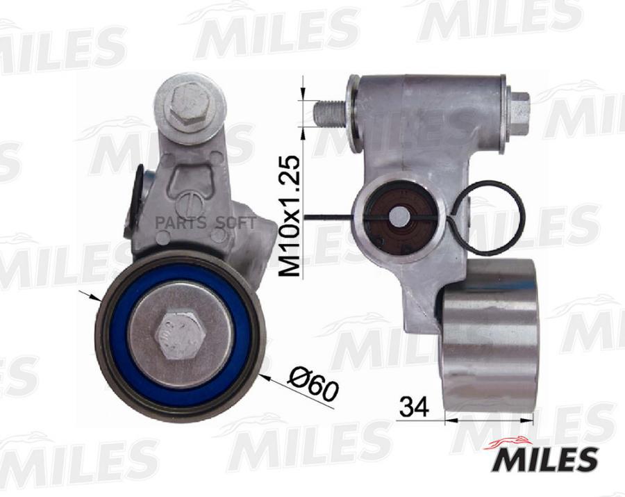 

MILES Натяжитель ремня MILES ag01001
