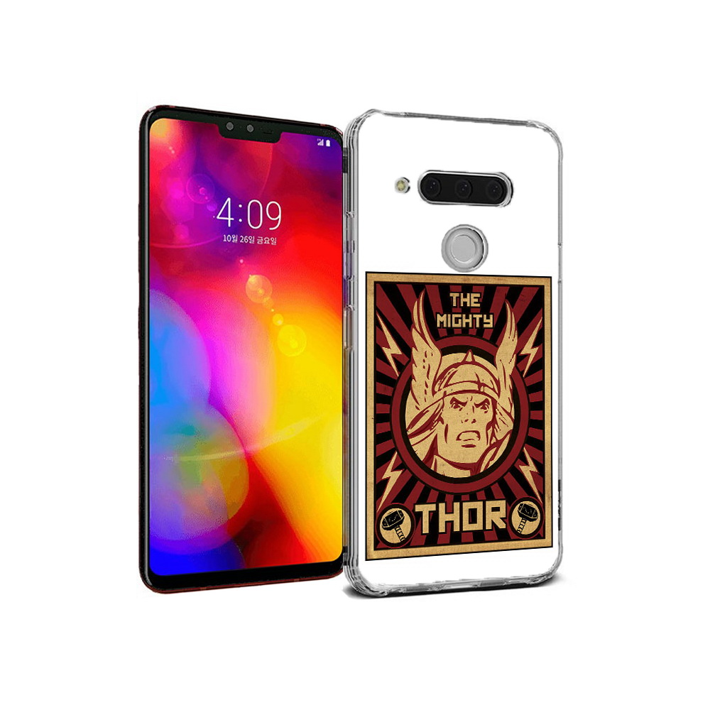 

Чехол MyPads Tocco для LG V40 ThinQ тор лицо (PT121590.74.646), Прозрачный, Tocco