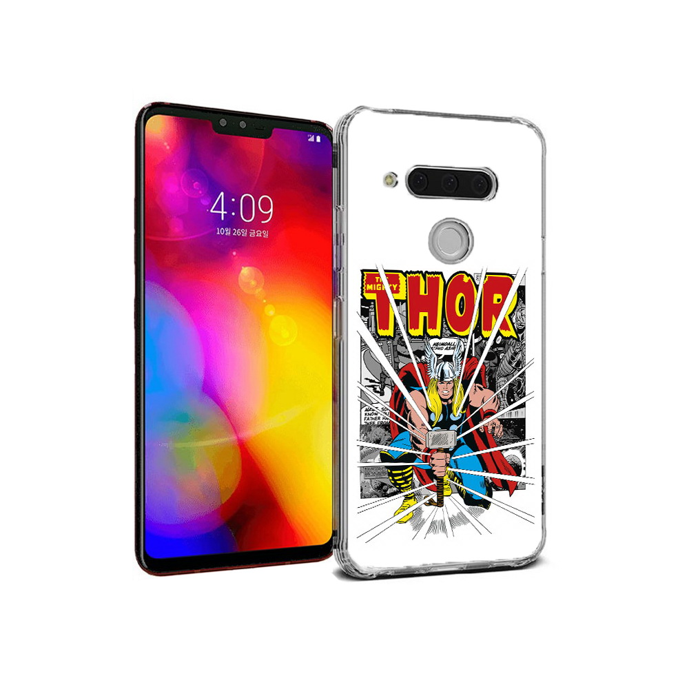 

Чехол MyPads Tocco для LG V40 ThinQ тор рисунок (PT121590.74.647), Прозрачный, Tocco