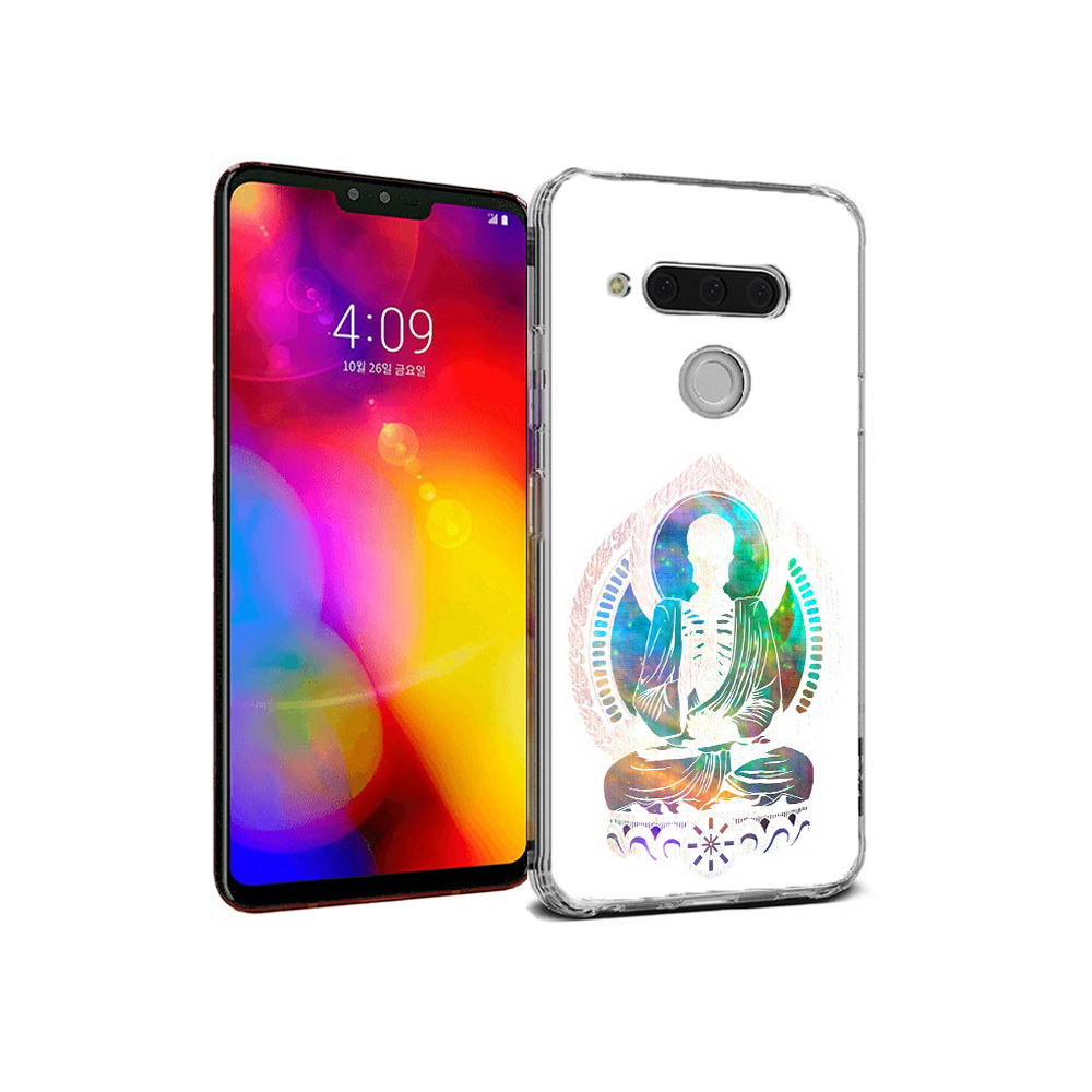

Чехол MyPads Tocco для LG V40 ThinQ умный скелет (PT121590.74.653), Прозрачный, Tocco