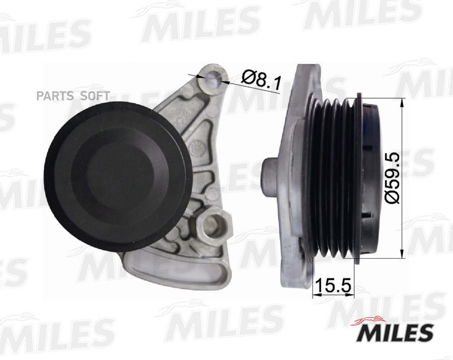 

MILES Натяжитель ремня приводного MILES ag00308