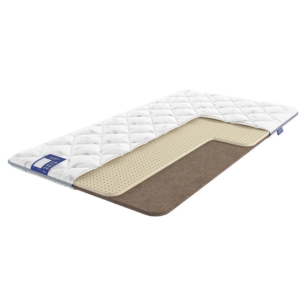 

Матрас-топпер CityFlex Twist lite K2L2, Беспружинный, 90x200 см, Белый, Twist lite K2L2