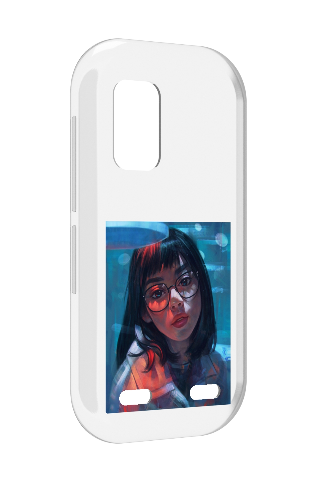 

Чехол MyPads девушка-под-красным-светом для UleFone Armor X10 / X10 Pro, Прозрачный, Tocco