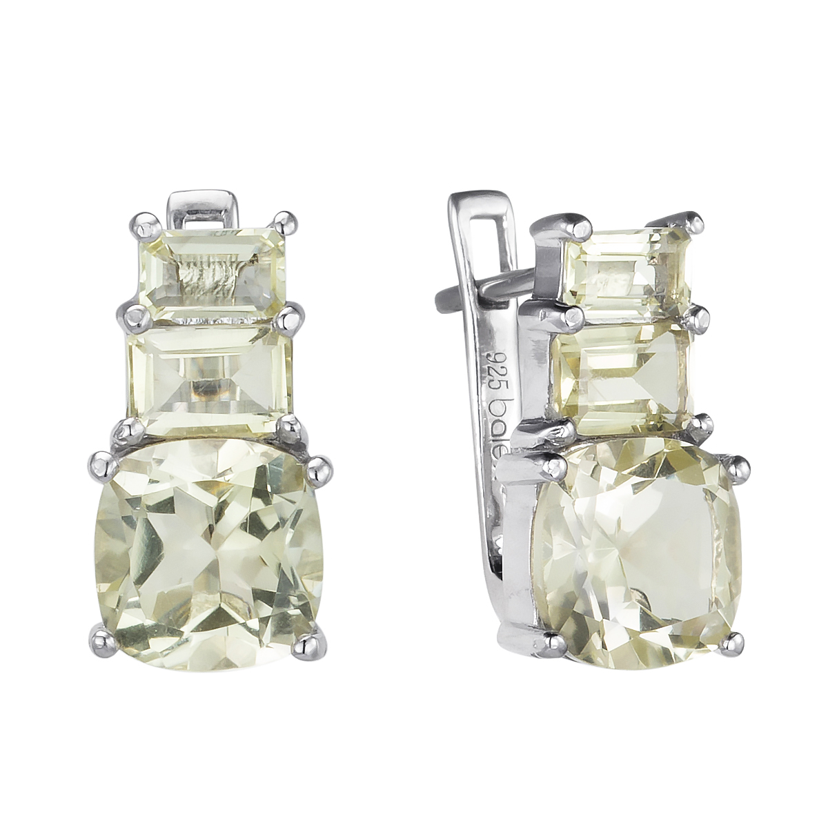 

Серьги женские из серебра Balex Jewellery 2410931778, топаз, 2410931778