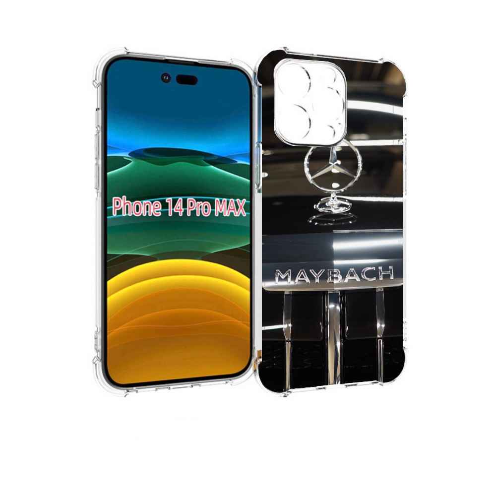 

Чехол MyPads -maybach-2 для iPhone 14 Pro Max, Прозрачный, Tocco