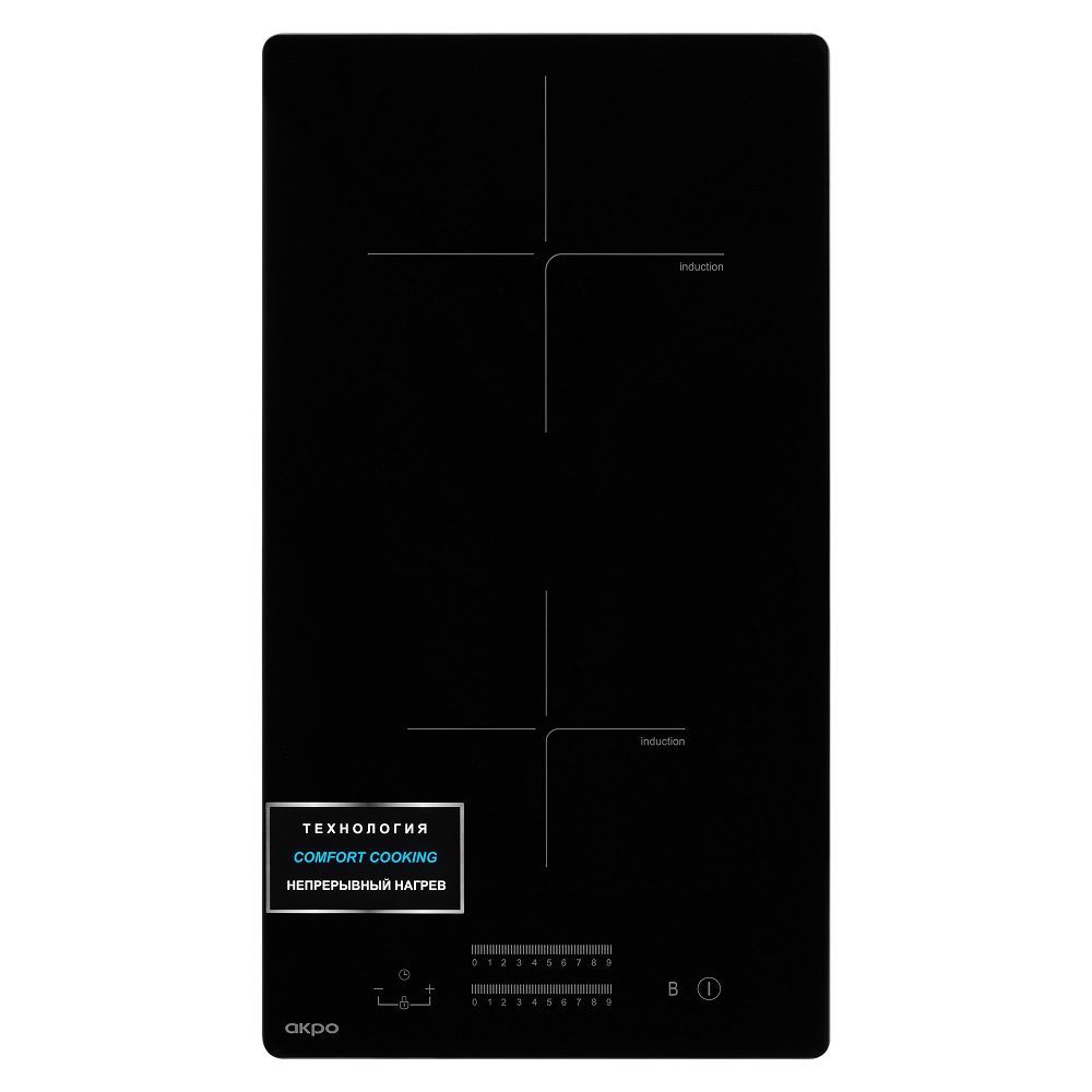 Встраиваемая варочная панель индукционная AKPO PIA 3092016CC BL черный