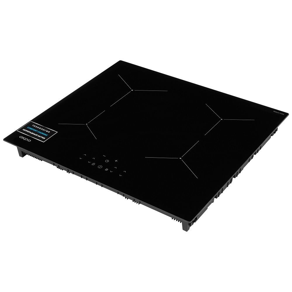 

Встраиваемая варочная панель индукционная AKPO PIA 6094015CC BL черный, PIA 6094015CC