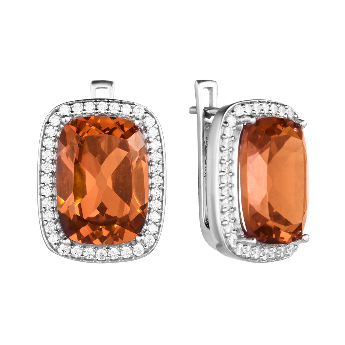 

Серьги женские из серебра Balex Jewellery 2410931790, султанит/фианит, 2410931790
