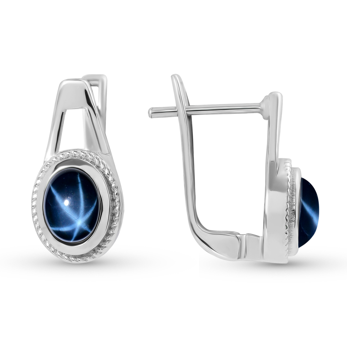 

Серьги женские из серебра Balex Jewellery 2410931794, сапфир, 2410931794
