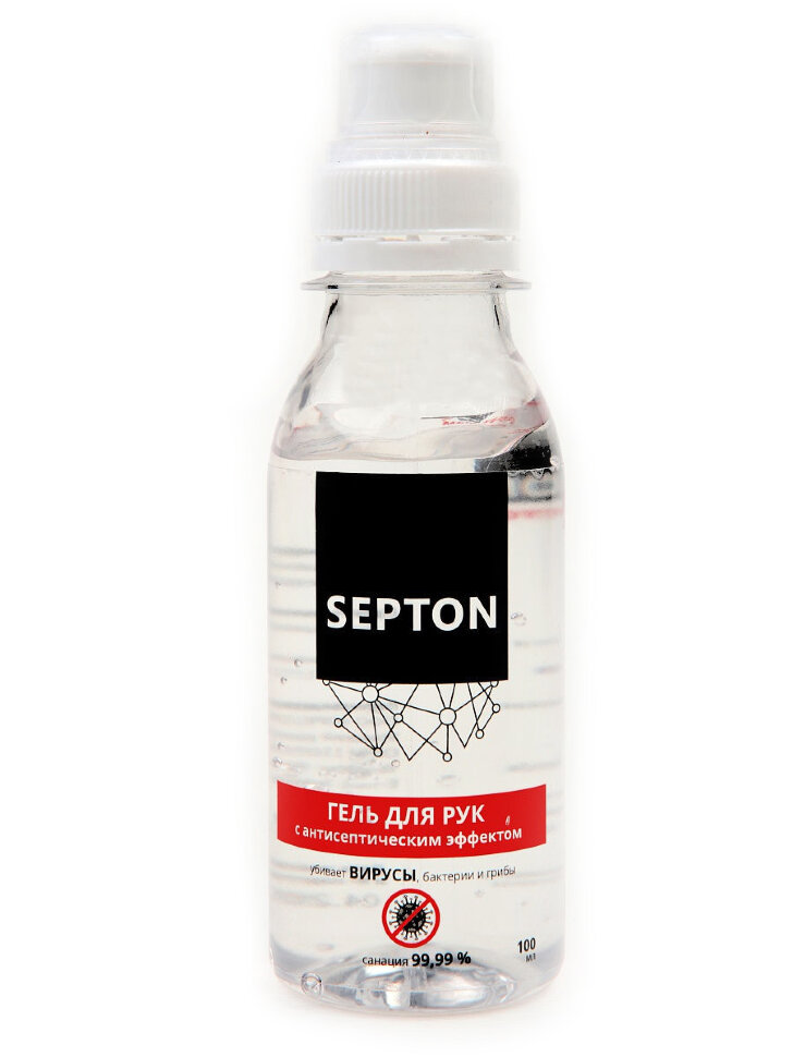 

Антисептический гель для рук Septon с витамином E 100 мл, Septon