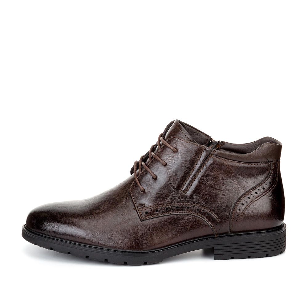 фото Ботинки мужские instreet 98-12mv-136sr коричневые 41 ru
