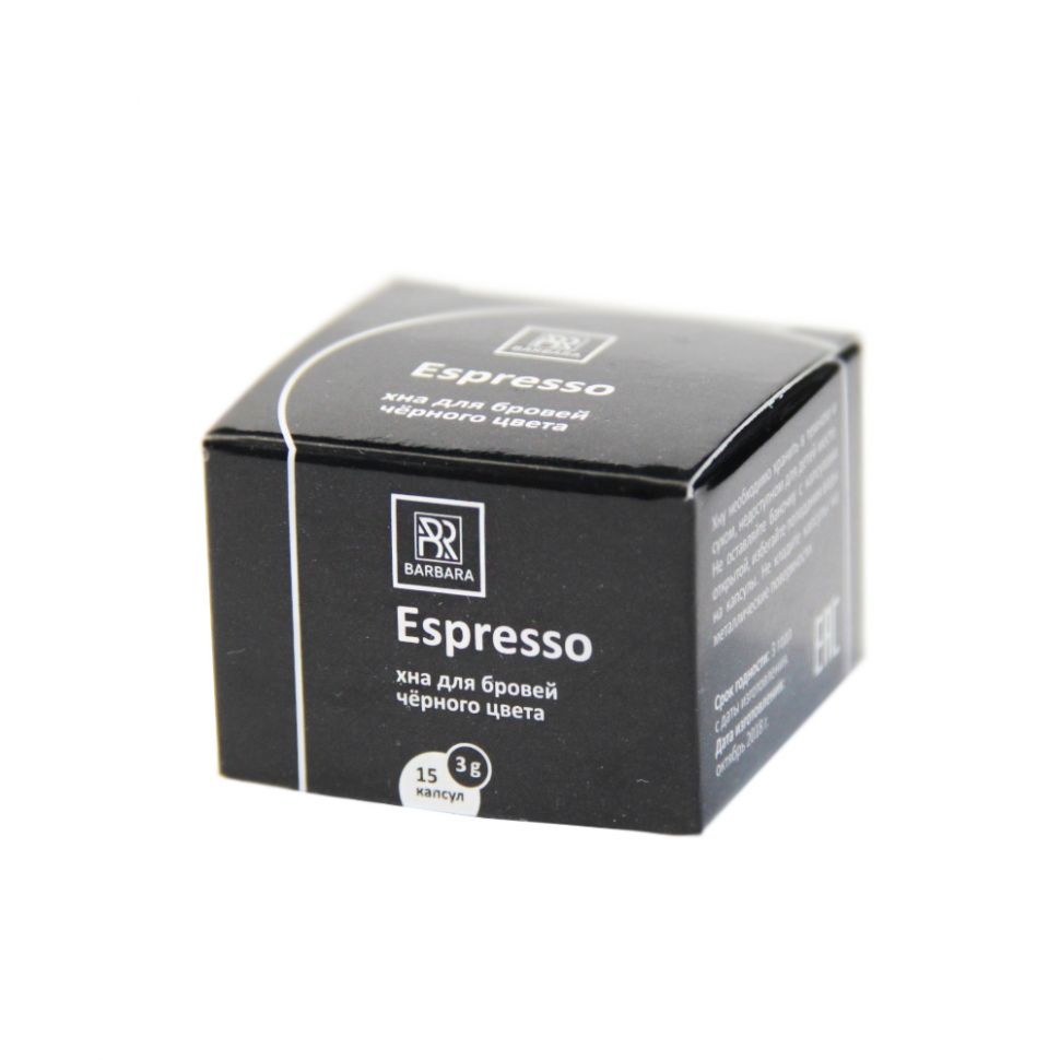 

Хна Barbara для бровей черная "Espresso" 3 г