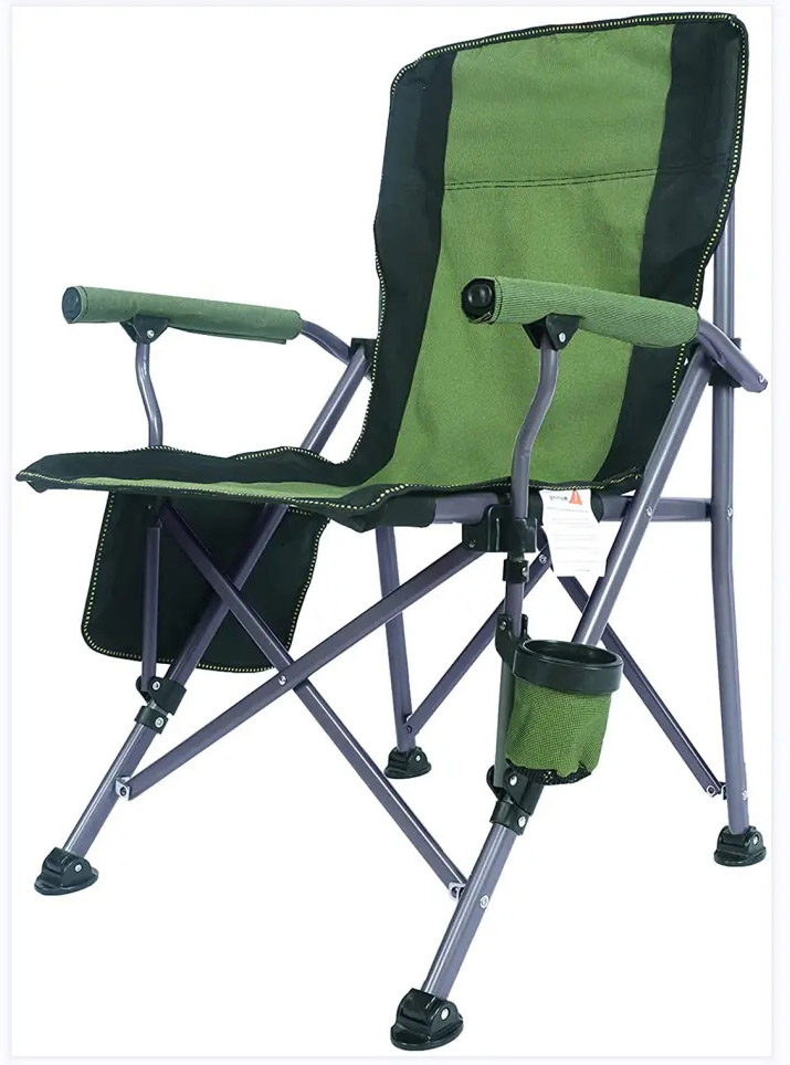 Кемпинговое кресло Skully Camping chair green-black