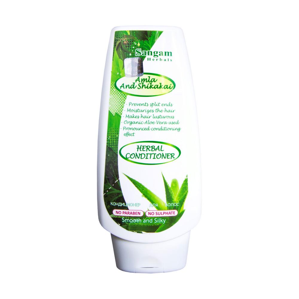 

Кондиционер травяной Sangam Herbals Амла и Шикакай 200 мл
