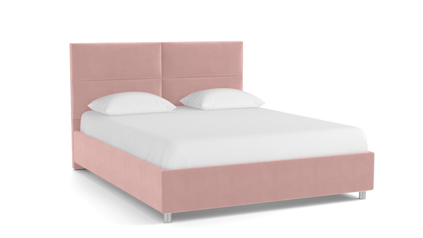 

Кровать Askona ORLANDO Sky Velvet 01 160х200, Розовый