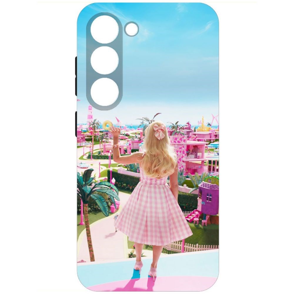 

Чехол-накладка Krutoff Soft Case Барбиленд для Samsung Galaxy S23 черный