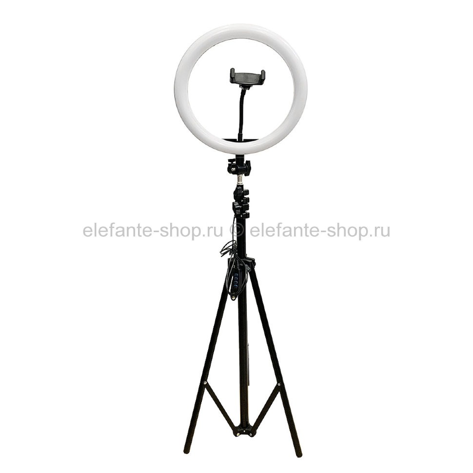 

Светодиодная кольцевая лампа Ring Fill Light 30 см + штатив-тренога 2.1 м (Белый), Ring Fill Light